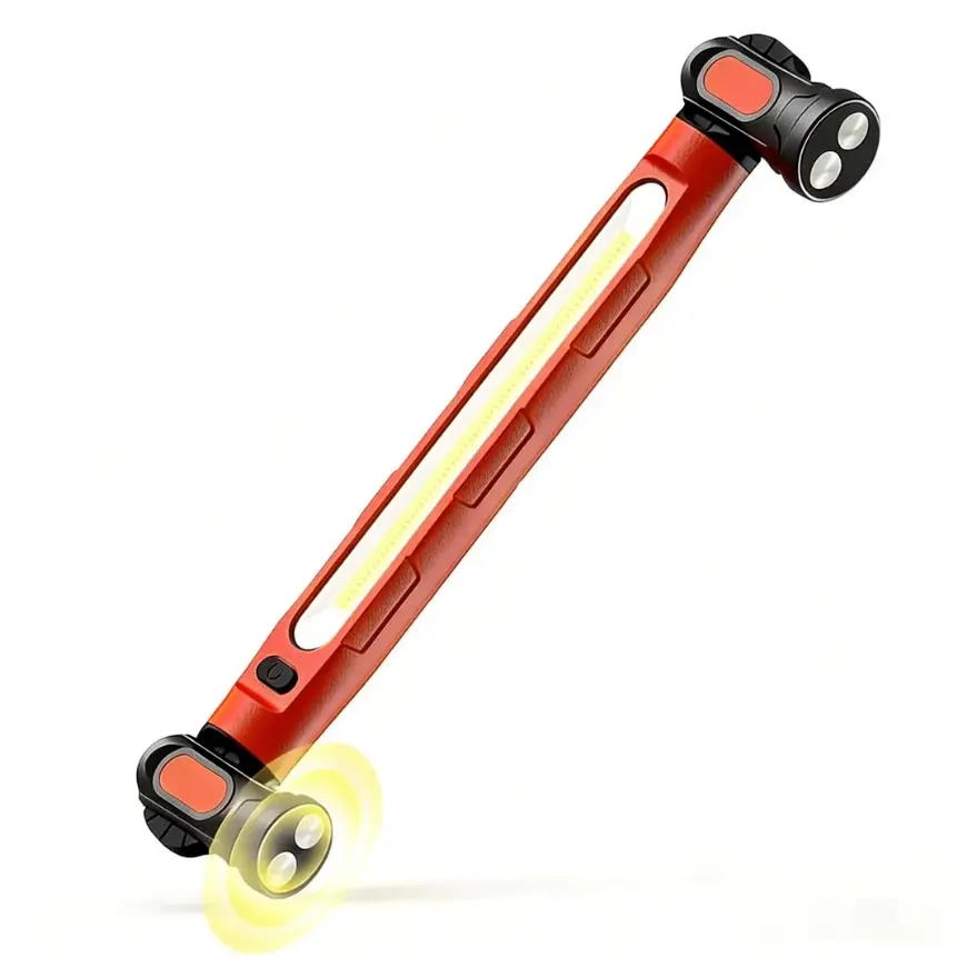 Red 3000LM magnetic work light