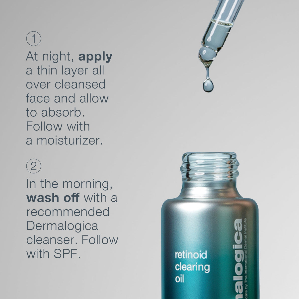 retinoid acne clearing oil