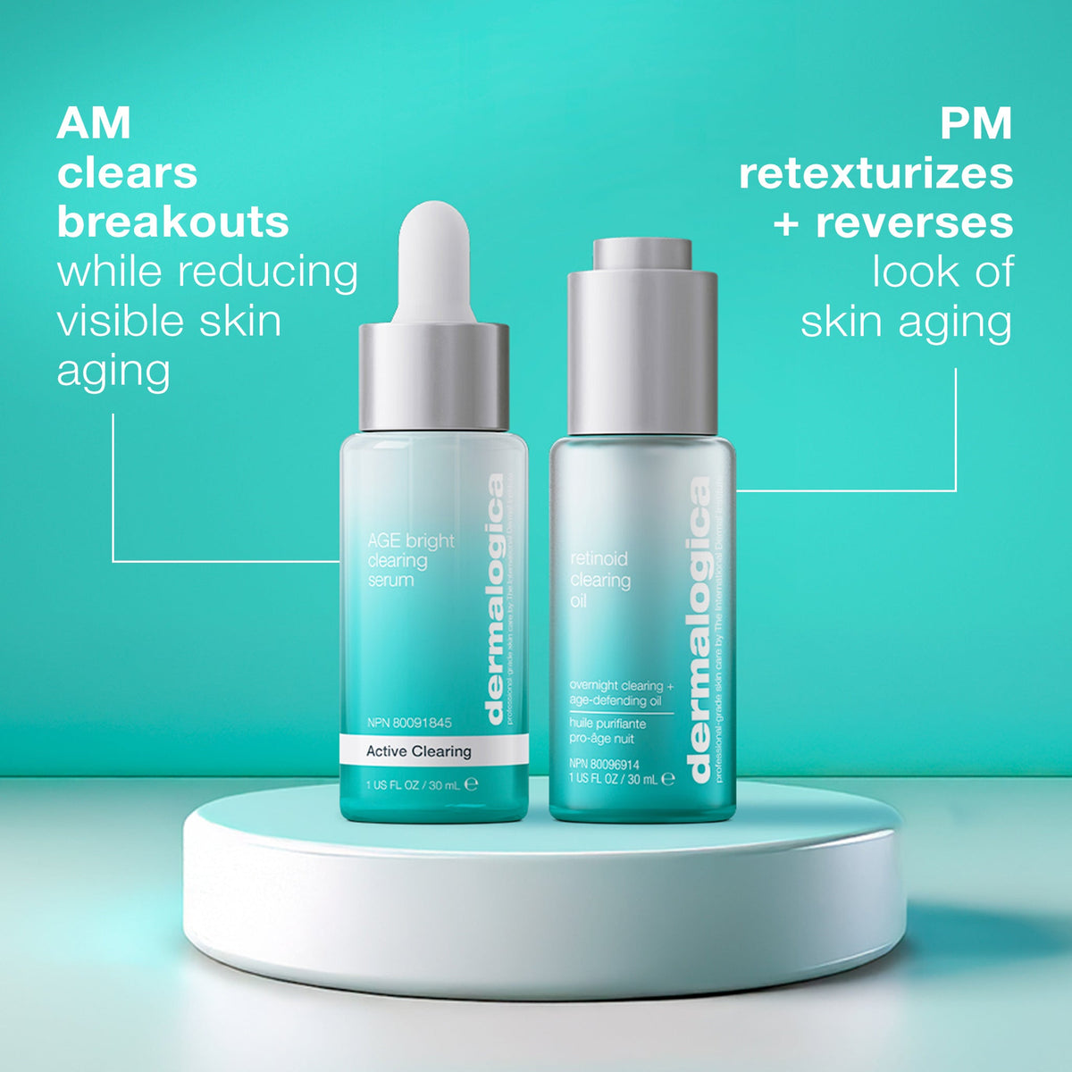 retinoid acne clearing oil